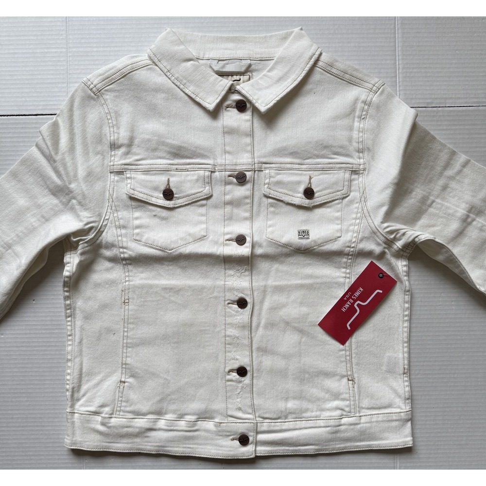 KIMES RANCH - Women's‎ WINSLOW Winter White Jean Jacket - X-Large - XL - NWT